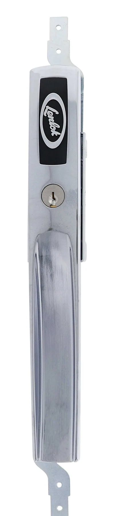 Roller Door Lock 01 - Satin Steel